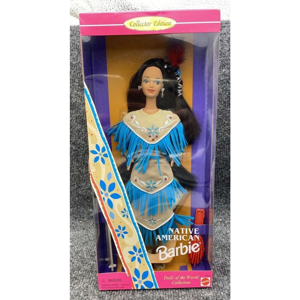 Vintage Native American Barbie Doll - 1996 Collector Edition (Dolls of the World